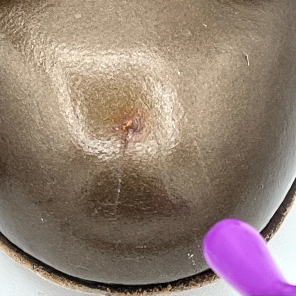 Salvatore Ferragamo Women's Vintage Low Heel Brown Leather Pump - Picture 4 of 11